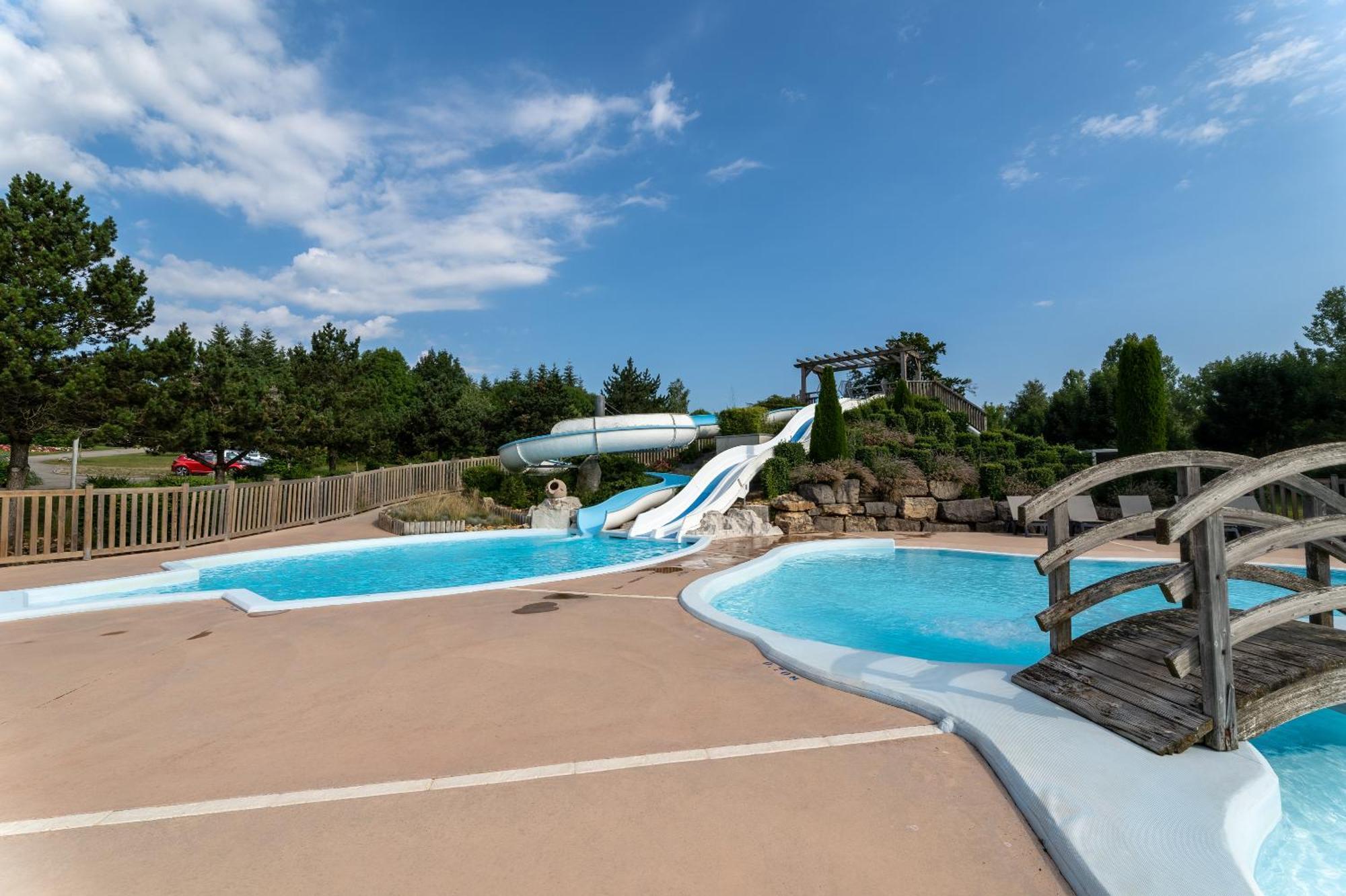 ホテル Camping Le Caussanel Canet-de-Salars エクステリア 写真